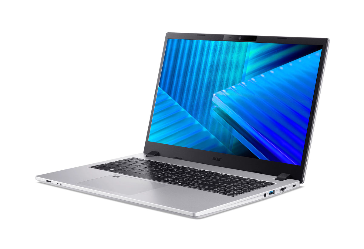 Acer TravelMate P2 TMP215-55-G2-TCO-536X Intel Core Ultra 5 225U Laptop 39,6 cm (15.6") Full HD 16 GB DDR5-SDRAM 512 GB SSD Wi-Fi 7 (802.11be) Windows 11 Pro Silber