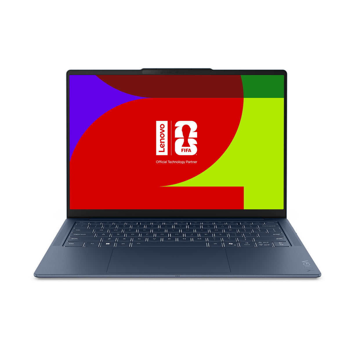 Lenovo Yoga Slim 7 14Q8Y11 Copilot+ PC Snapdragon X2E-80-100 Laptop 35,6 cm (14") 2.8K 32 GB LPDDR5x-SDRAM 1 TB SSD Wi-Fi 7 (802.11be) Windows 11 Home Blau Deutsch