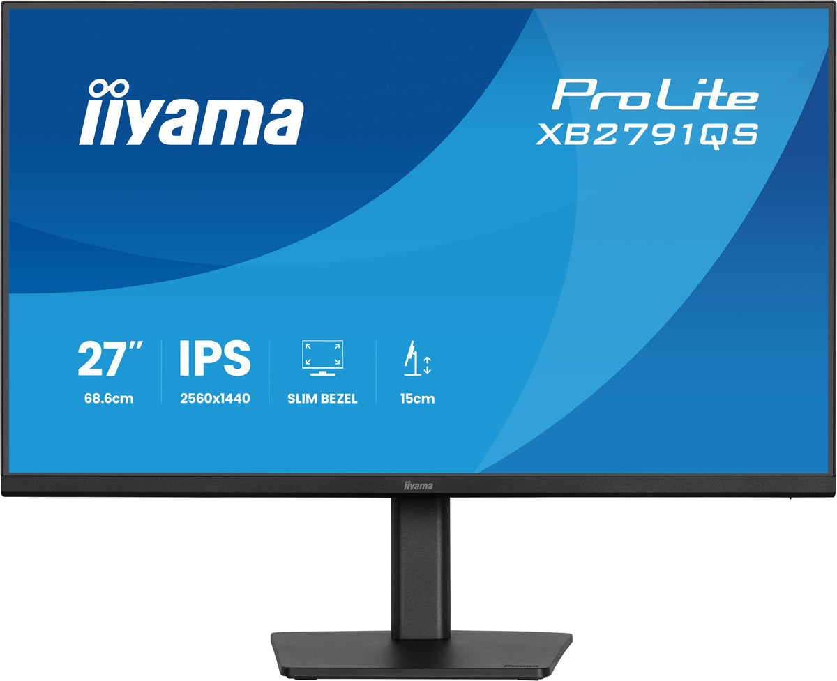 iiyama ProLite XB2791QS-B1 Computerbildschirm 68,6 cm (27") 2560 x 1440 Pixel Quad HD LED Schwarz