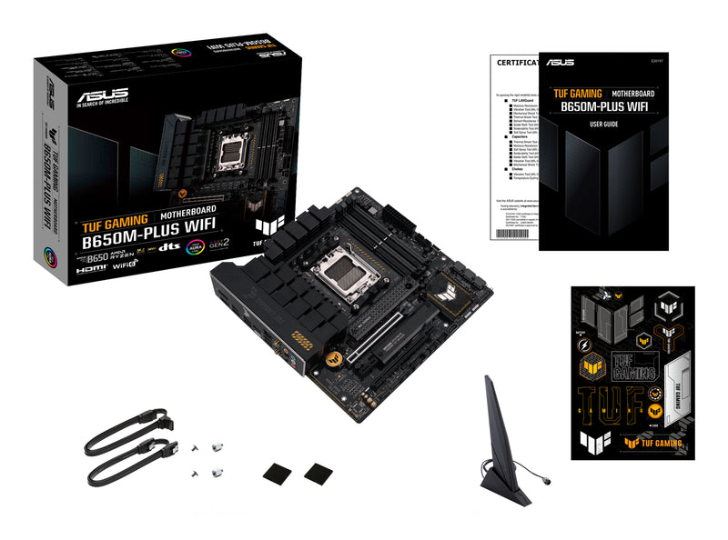 ASUS TUF GAMING B650M-PLUS WIFI AMD B650 Sockel AM5 micro ATX