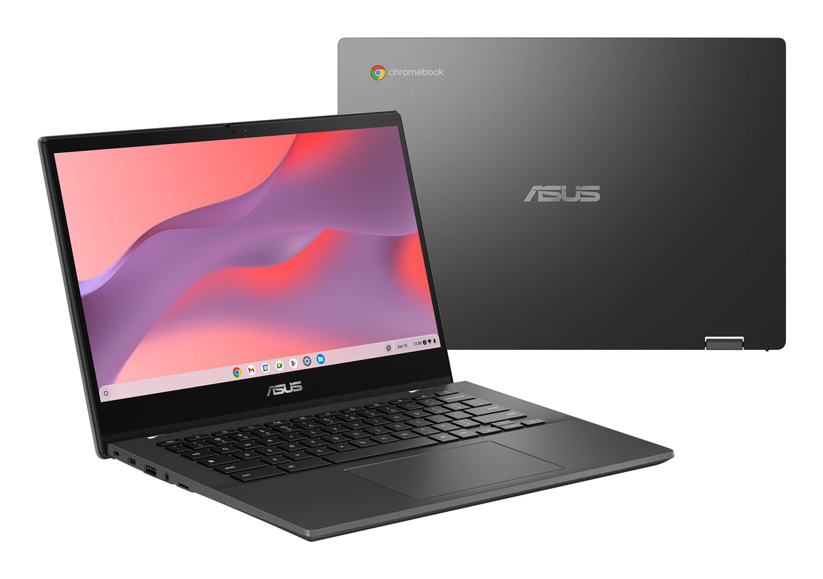 ASUS Chromebook CM14 Flip CM1402FM2A-EC0302 MediaTek Kompanio 520 35,6 cm (14") Touchscreen Full HD 8 GB LPDDR4x-SDRAM 128 GB eMMC Wi-Fi 6 (802.11ax) ChromeOS Grau