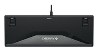 CHERRY KC 500 MX LP TKL Tastatur Heimbüro USB QWERTZ Deutsch Schwarz, Grau