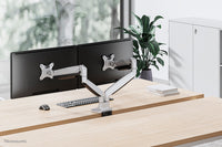 Neomounts NM-D750DSILVER Monitorarm 10-32" - Gasfeder