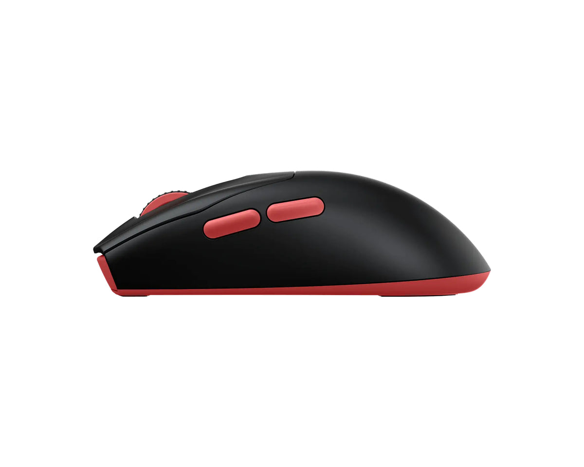 MSI Forge Gm340 Wireless Black Maus Gaming Beidhändig RF Wireless + Bluetooth Optisch 12000 DPI