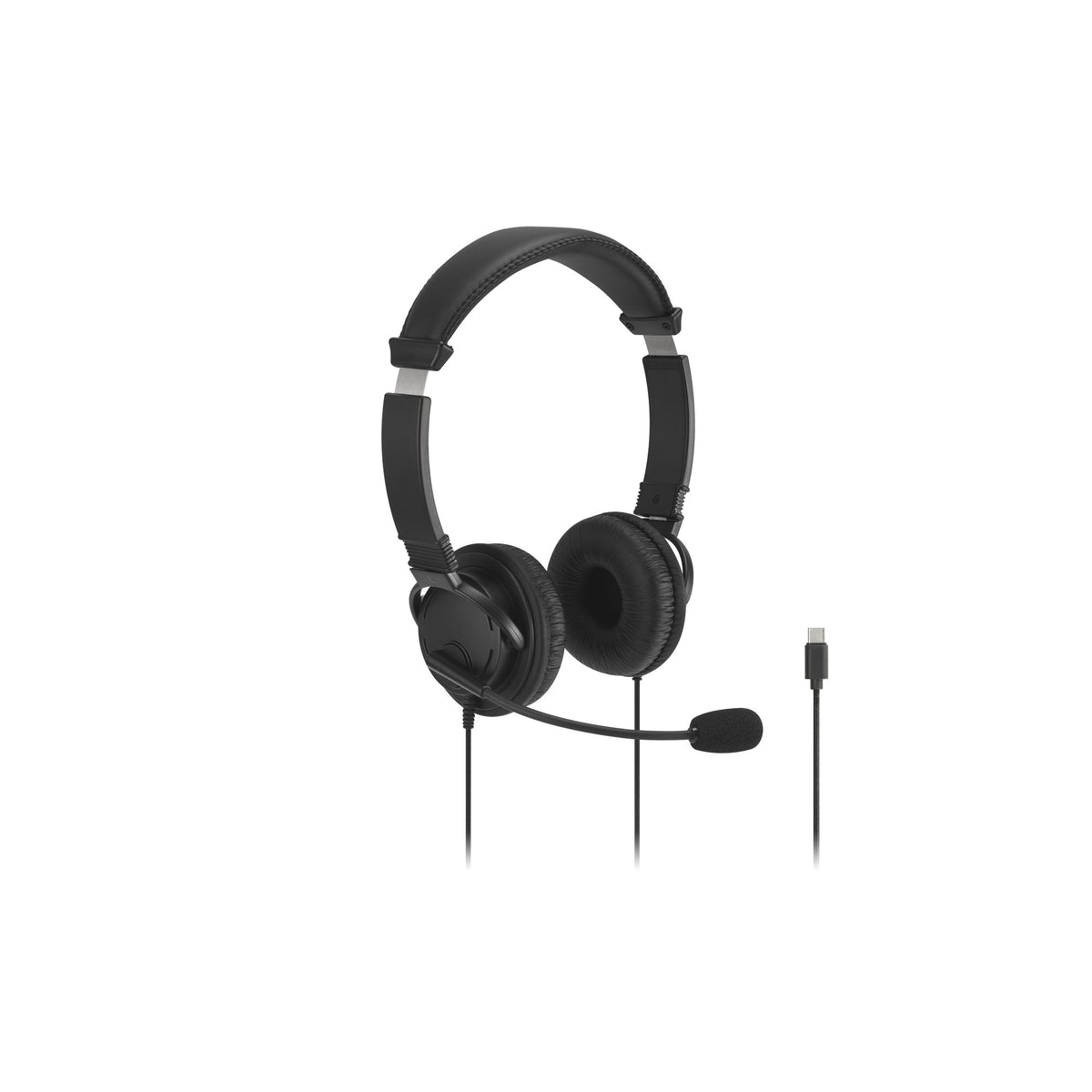 Kensington Classic EQ USB-C Headset mit Mikrofon und Lautstärkeregler