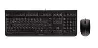CHERRY DC 2000 Tastatur Maus enthalten Universal USB Belgisch Schwarz