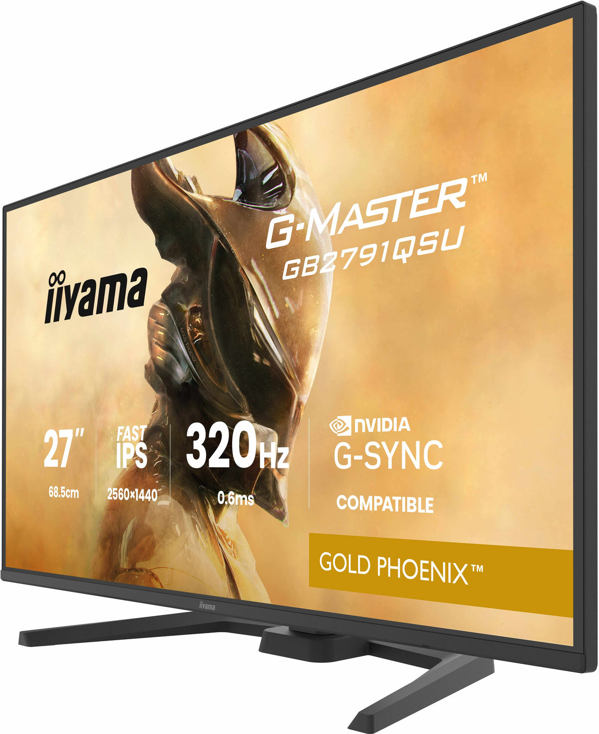 iiyama G-MASTER GB2791QSU-B1 Computerbildschirm 68,6 cm (27") 2560 x 1440 Pixel Wide Quad HD Schwarz