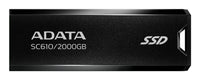 ADATA SC610 2 TB USB Typ-A 3.2 Gen 2 (3.1 Gen 2) Schwarz