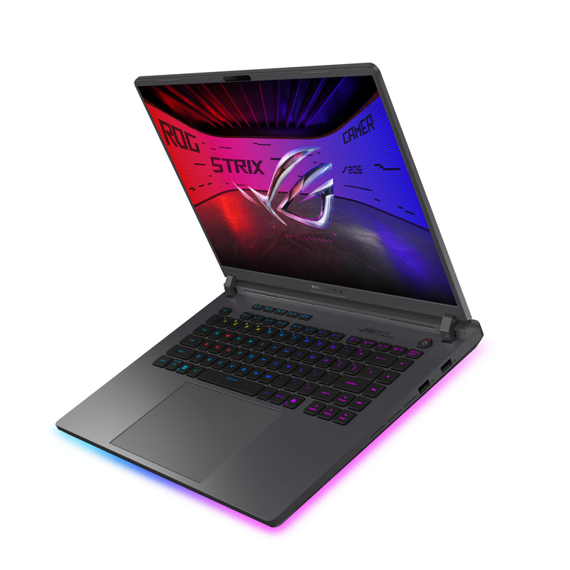 ASUS ROG Strix G16 G615LW-S5024W Intel Core Ultra 9 275HX Laptop 40,6 cm (16") Touchscreen Full HD 32 GB DDR5-SDRAM 1 TB SSD NVIDIA GeForce RTX 5080 Wi-Fi 7 (802.11be) Windows 11 Home Deutsch Grün, Grau