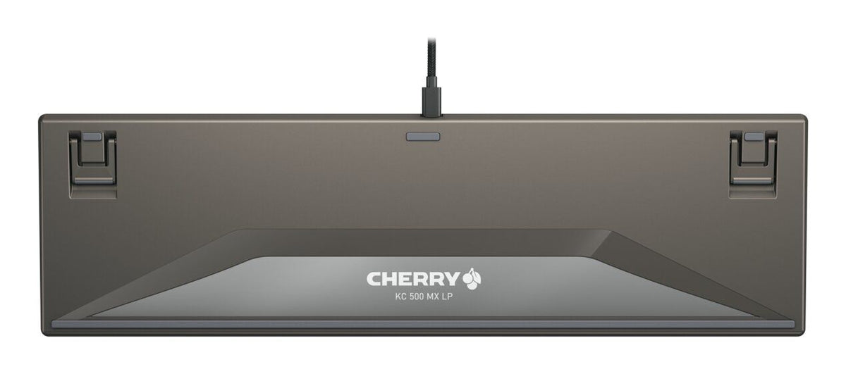 CHERRY KC 500 MX LP Tastatur Heimbüro USB QWERTZ Deutsch Grau