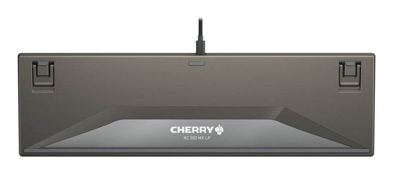 CHERRY KC 500 MX LP Tastatur Heimbüro USB QWERTZ Deutsch Grau