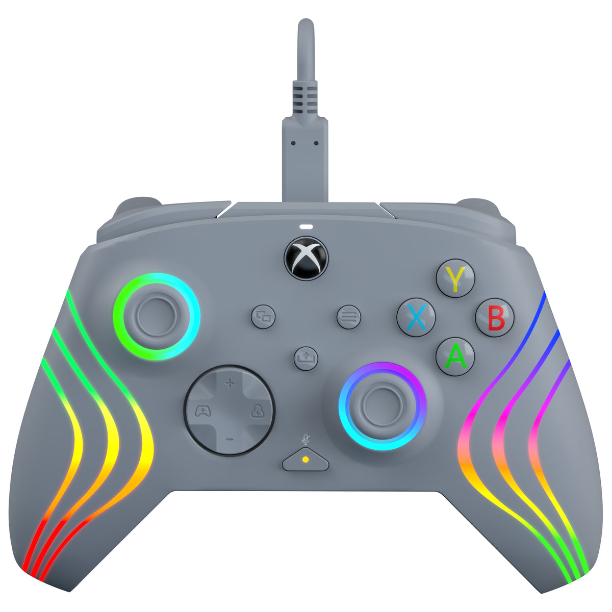 PDP Afterglow Wave Grau USB Gamepad Analog / Digital PC, Xbox One, Xbox Series S, Xbox Series X