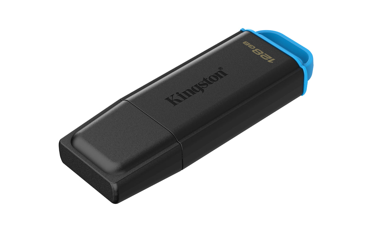 Kingston Technology DataTraveler 128GB Tragbarer USB 3.2 Gen 1 Exodia Schwarz + Blau