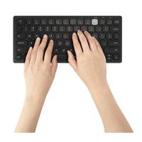 Kensington K75502DE Tastatur Universal Bluetooth QWERTY Deutsch Schwarz