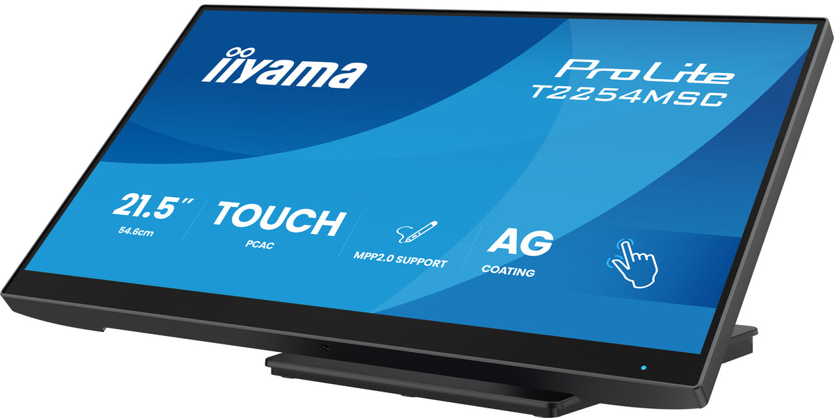 iiyama T2254MSC-B2AG Computerbildschirm 54,6 cm (21.5") 1920 x 1080 Pixel Full HD LED Touchscreen Schwarz