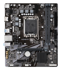 GIGABYTE H610M K DDR4 Mainboard - Unterstützt Intel Core Prozessoren 14th Gen CPUs, 3+1+1 Phases Hybrid Power Design, up to 3200MHz DDR4, 1xPCIe 3.0 M.2, GbE LAN, USB 3.2 Gen 1