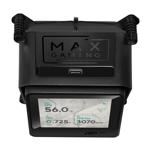 K ASUS MAX GAMING LC 360 ARGB LCD Black Komplettwasserkühlung für CPUs
