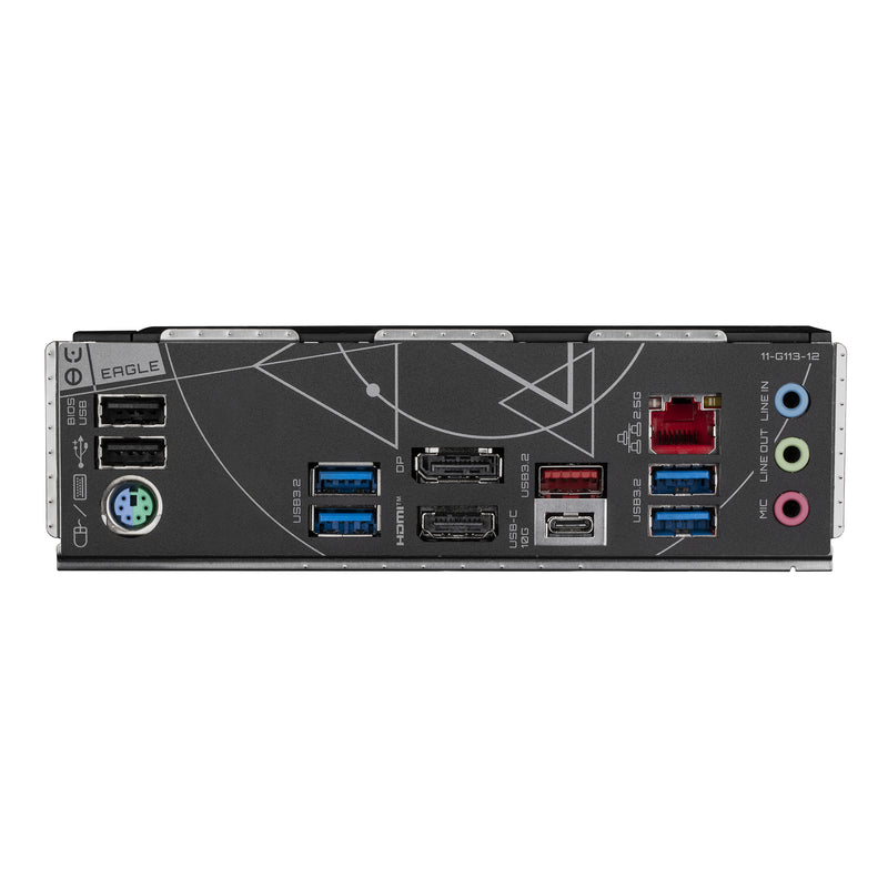 GIGABYTE Z790 EAGLE Motherboard - Unterstützt 14. Generation Intel Core CPUs, 12+1+1 Phasen VRM, bis zu 7600MHz DDR5 (OC), 3xPCIe 4.0 M.2, 2,5GbE LAN, USB 3.2 Gen 2