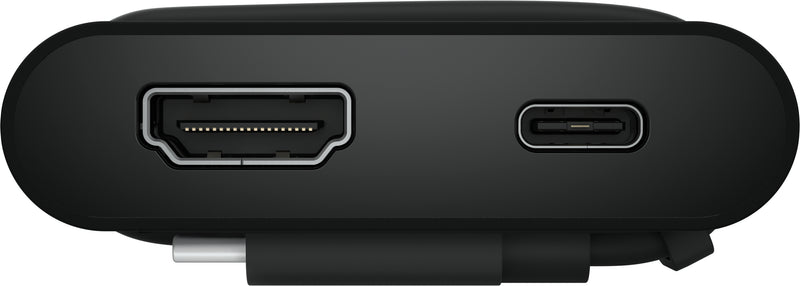 DELL DA225 Kabelgebunden USB 3.2 Gen 1 (3.1 Gen 1) Type-C Schwarz