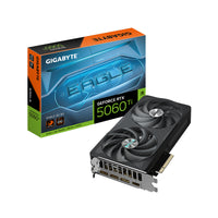GIGABYTE GeForce RTX 5060 Ti EAGLE OC 8G Grafikkarte – 8 GB GDDR7, 128 Bit, PCI-E 5.0, 2617 MHz Kernfrequenz, 3 x DisplayPort, 1 x HDMI, GV-N506TEAGLE OC-8GD