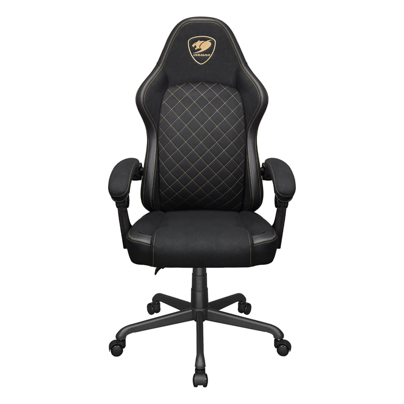 COUGAR CGR-FXF-GLB Universal-Gamingstuhl Gepolsterter Sitz Schwarz, Gold