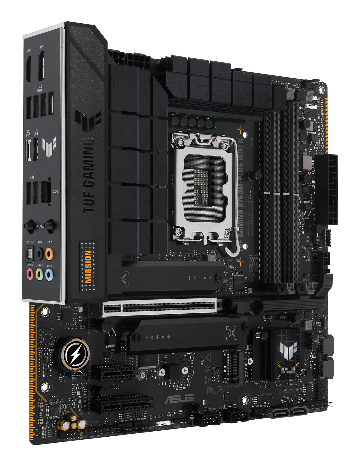 ASUS TUF GAMING B760M-PLUS WIFI II Intel B760 LGA 1700 micro ATX