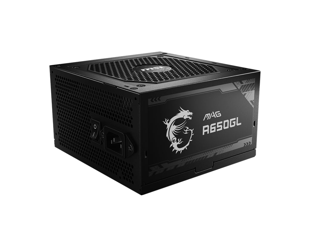 MSI MAG A650GL Netzteil 650 W 20+4 pin ATX ATX Schwarz