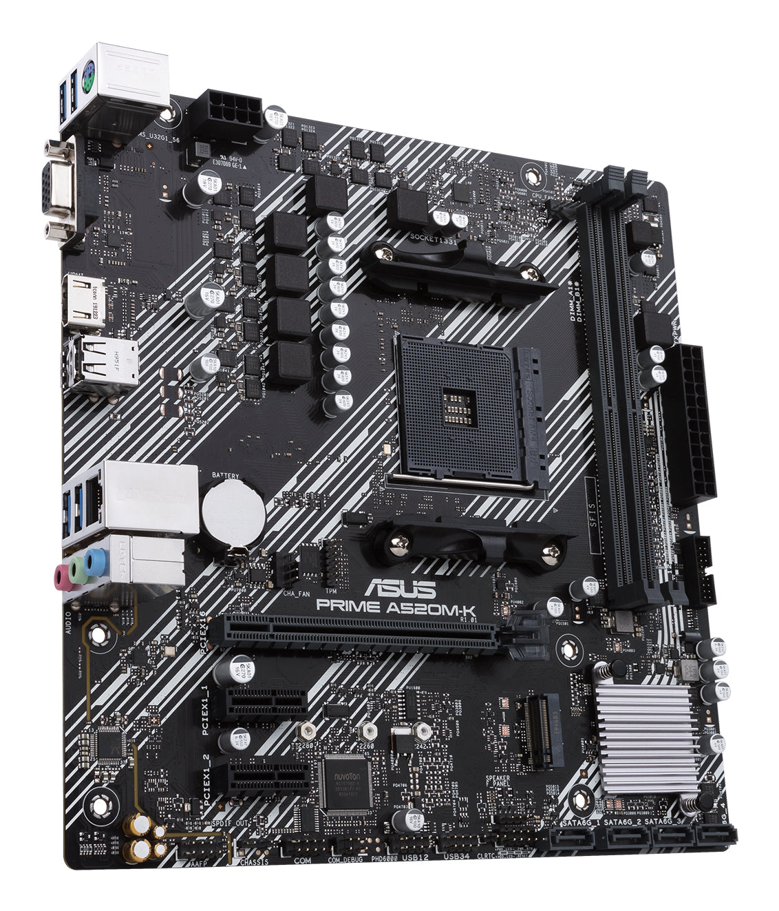 ASUS PRIME A520M-K AMD A520 Sockel AM4 micro ATX