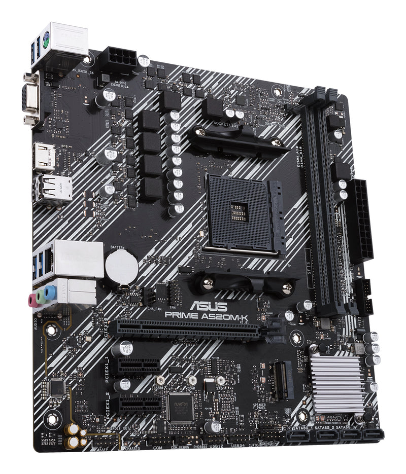 ASUS PRIME A520M-K AMD A520 Sockel AM4 micro ATX