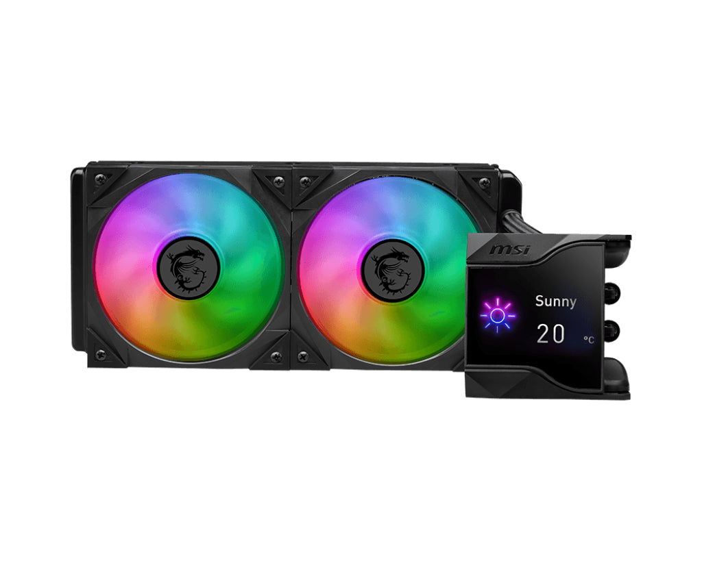 MSI MPG Coreliquid D240 Prozessor Flüssigkeitskühlung 12 cm Schwarz 1 Stück(e)