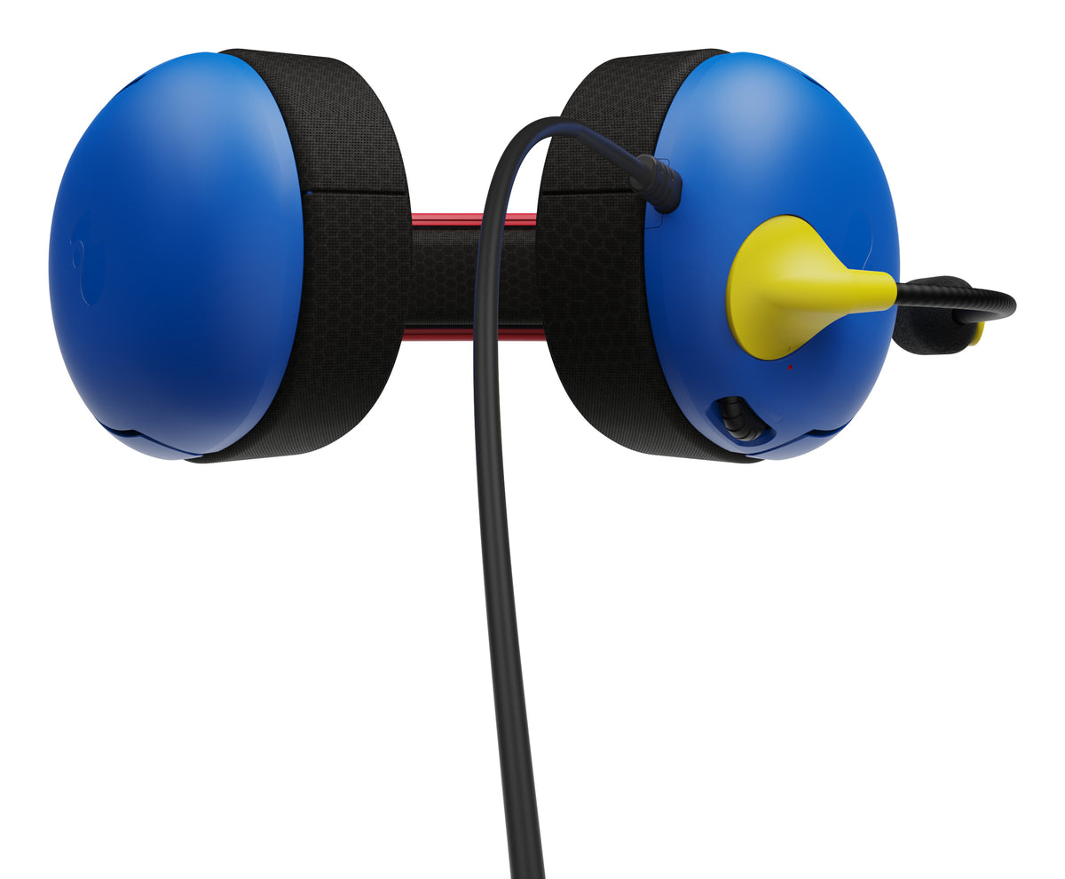 PDP LVL40 Kopfhörer Kabelgebunden Kopfband Gaming Blau, Rot