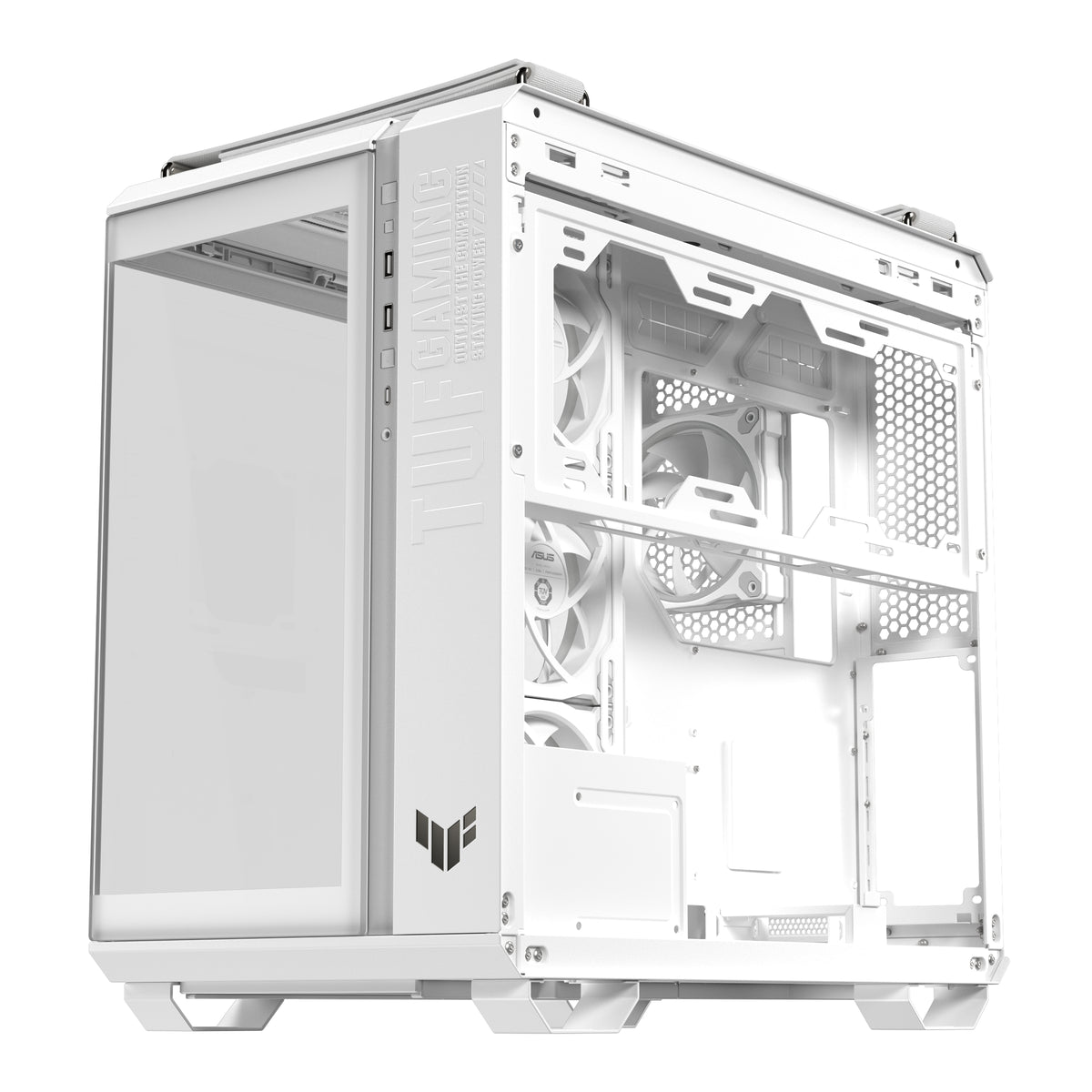ASUS TUF GAMING GT502 Horizon TG ARGB White Midi Tower Weiß