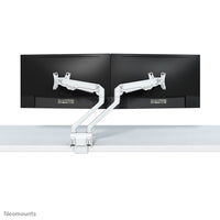 Neomounts FPMA-D750DWHITE2 Monitorarm 10-32" - Gasfeder - Topfix - 180°-Stopp