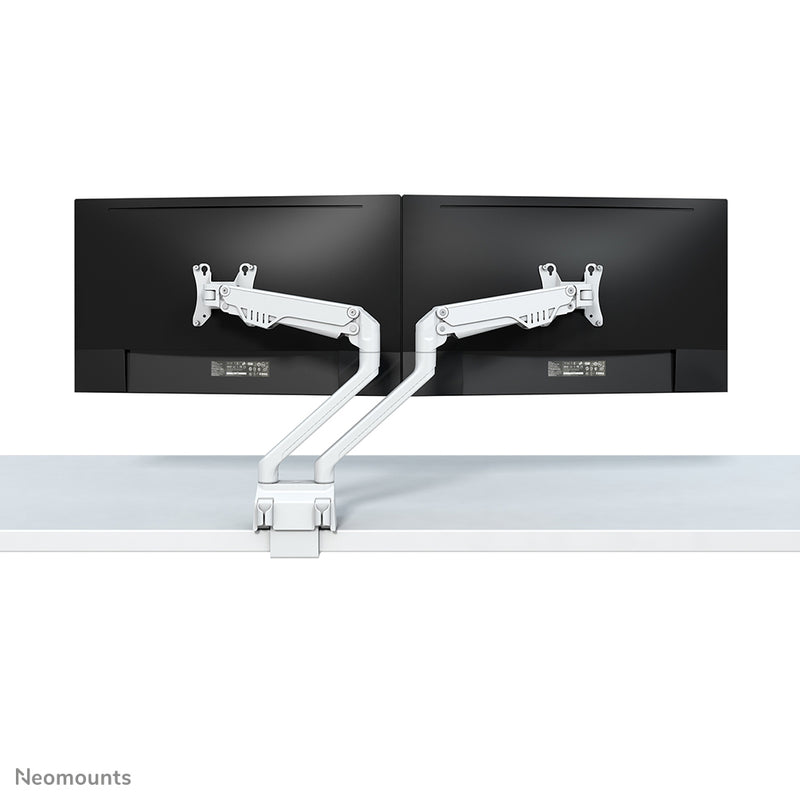 Neomounts FPMA-D750DWHITE2 Monitorarm 10-32" - Gasfeder - Topfix - 180°-Stopp