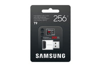 Samsung T9 microSDXC™ UHS-I Speicherkarte - 256 GB mit USB-Kartenleser ‎ ‎