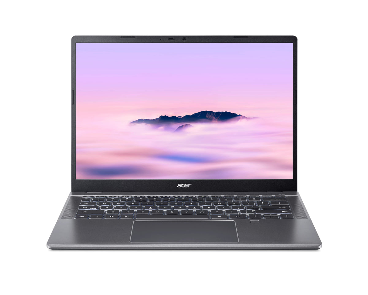 Acer Chromebook Plus 514 CBE594-2-TCO-30CD Intel Core 3 100U 35,6 cm (14") WUXGA 16 GB LPDDR5x-SDRAM 256 GB SSD Wi-Fi 7 (802.11be) ChromeOS Grau