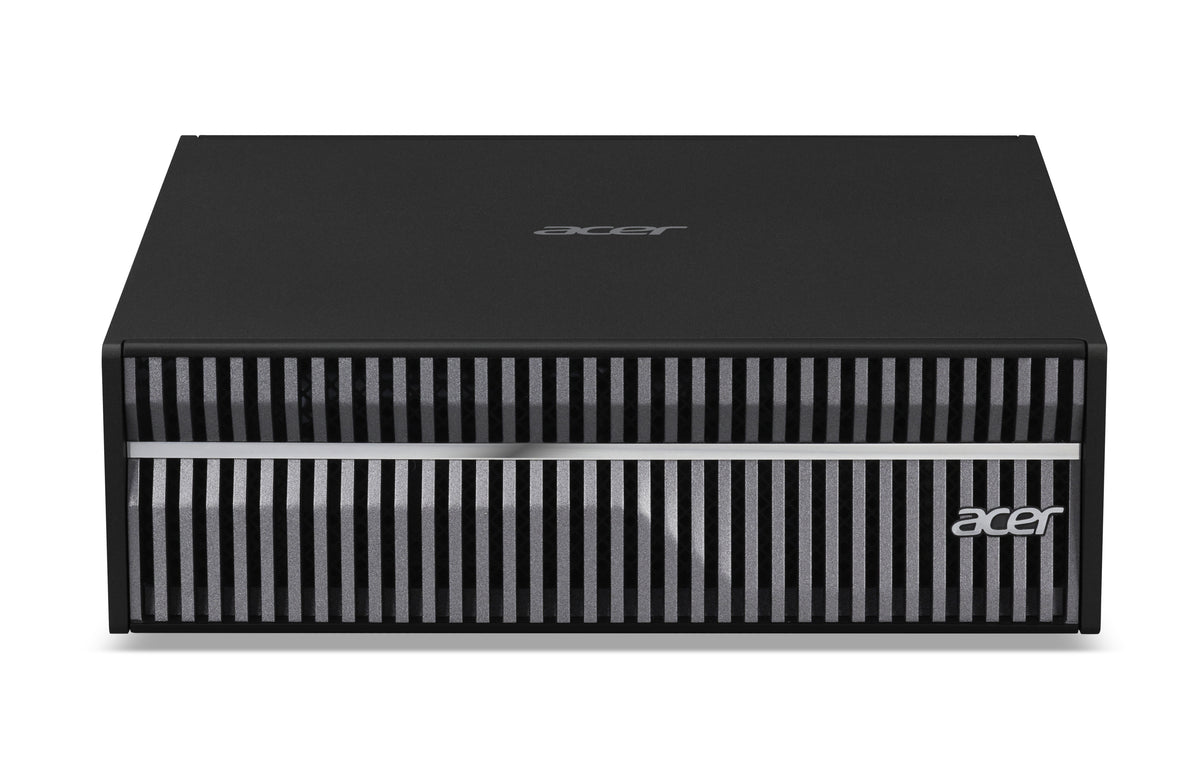 Acer Veriton GN100 AI-006 GB10 128 GB LPDDR5x-SDRAM 2 TB SSD DGX OS Mini PC Arbeitsstation Schwarz, Grau