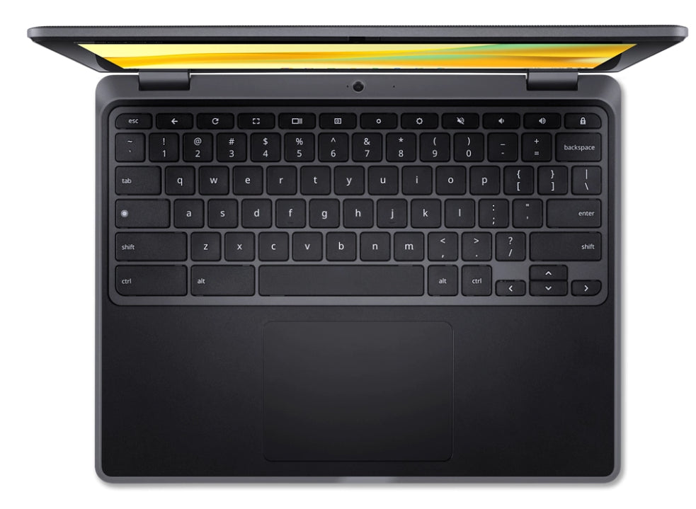 Acer Chromebook R856LT-TCO-C2NK N100 30,5 cm (12") Touchscreen HD+ 8 GB LPDDR5-SDRAM 64 GB eMMC Wi-Fi 6E (802.11ax) ChromeOS Schwarz QWERTZ Deutsch
