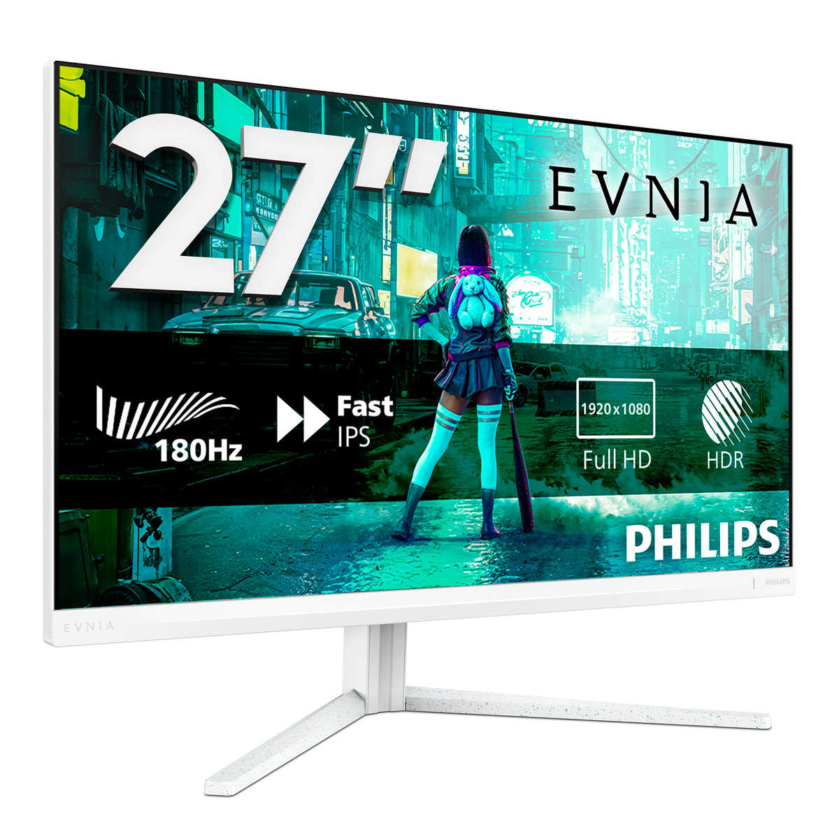 Philips Evnia 27M2N3201A/00 Computerbildschirm 68,6 cm (27") 1920 x 1080 Pixel Full HD LCD Weiß