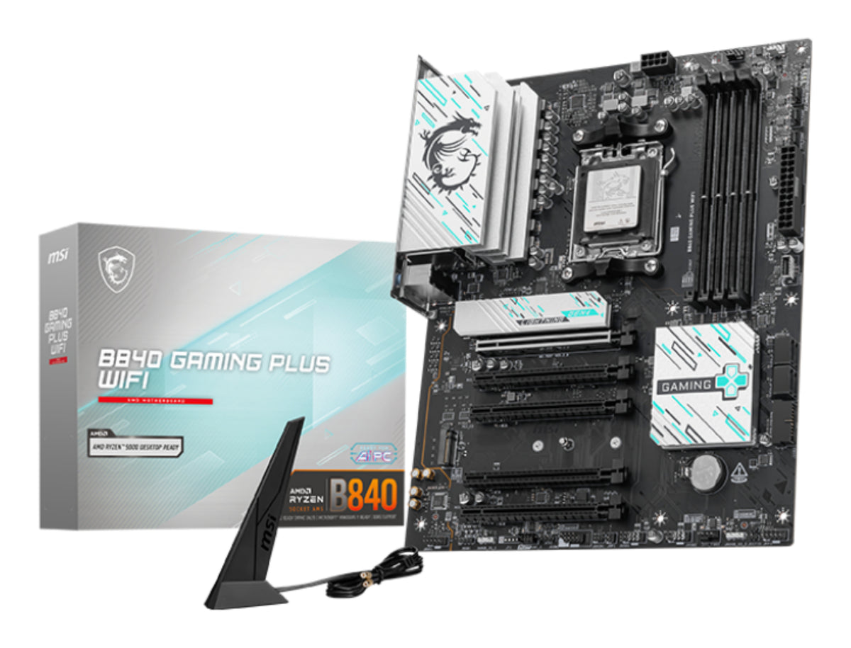 MSI B840 GAMING PLUS WIFI Motherboard AMD B840 Sockel AM5 ATX