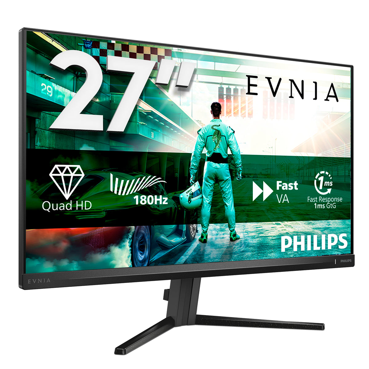Philips Evnia 27M2N3500NL/00 Computerbildschirm 68,6 cm (27") 2560 x 1440 Pixel Quad HD LCD Schwarz