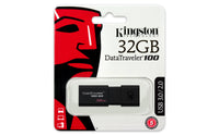 Kingston Technology DataTraveler 100 G3 USB-Stick 32 GB USB Typ-A 3.2 Gen 1 (3.1 Gen 1) Schwarz