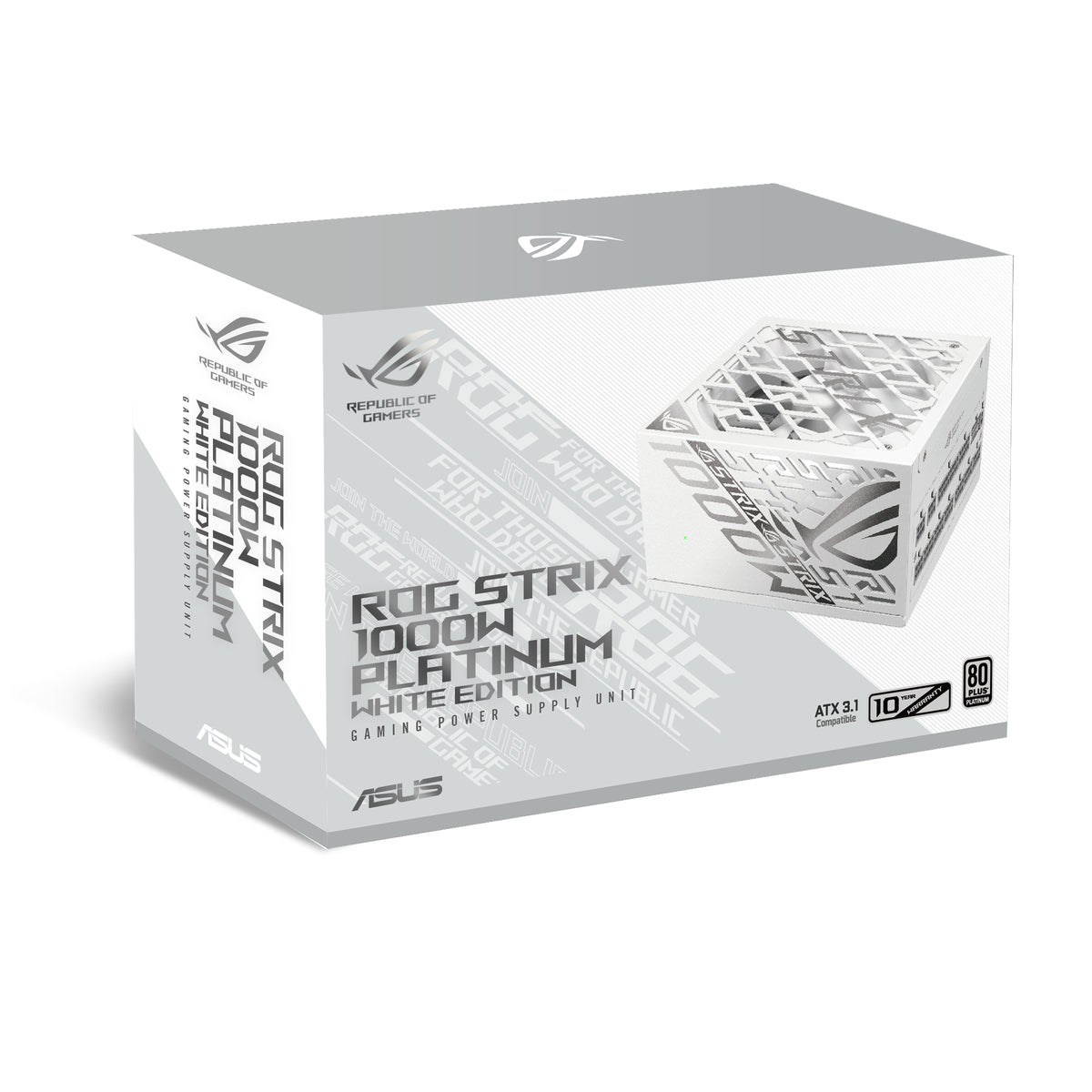 ASUS ROG -STRIX-1000P-GAMING-WHITE Netzteil 1000 W 20+4 pin ATX ATX Weiß
