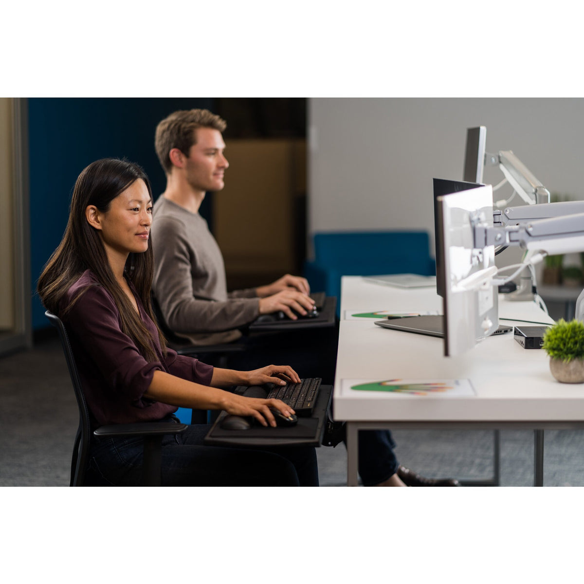 Kensington SmartFit One-Touch Single Monitorarm