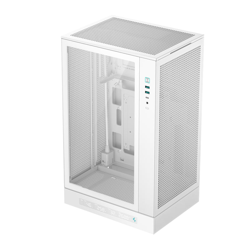 DeepCool CH270 Digital WH Mini Tower Weiß