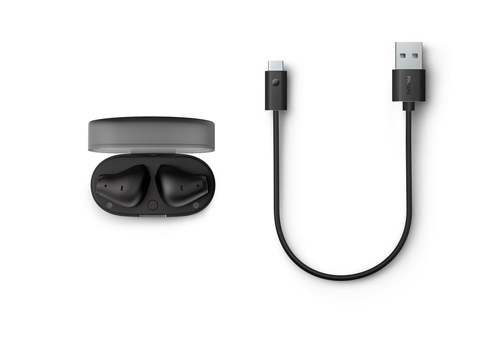 Philips TAT2139BK/00 Kopfhörer & Headset Kabellos im Ohr Anrufe/Musik Bluetooth Schwarz