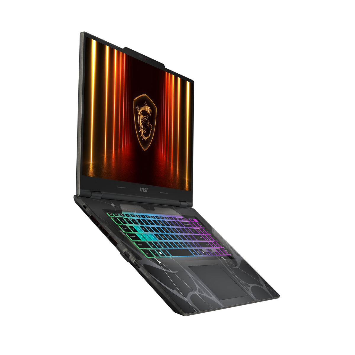 MSI Cyborg 17 B2RWFKG-056 Intel Core 7 240H Laptop 43,9 cm (17.3") Full HD 16 GB DDR5-SDRAM 512 GB SSD NVIDIA GeForce RTX 5060 Wi-Fi 6E (802.11ax) Windows 11 Home Schwarz