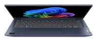 Lenovo IdeaPad Slim 5 14Q8X9 Copilot+ PC Snapdragon X1-26-100 Laptop 35,6 cm (14") WUXGA 16 GB LPDDR5x-SDRAM 512 GB SSD Wi-Fi 7 (802.11be) Windows 11 Home Deutsch Blau