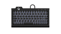 KeySonic KSK-3010ELC (DE), Super Mini Keyboard with backlit, USB/PS/2 Combo, black