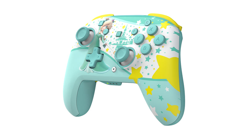 Turtle Beach Rematch-Controller: Rosalina – Offiziell lizenziert für Nintendo Switch 1 und 2, kabellos, TMR-Thumbsticks, anpassbares RGB, wiederaufladbarer Akku
